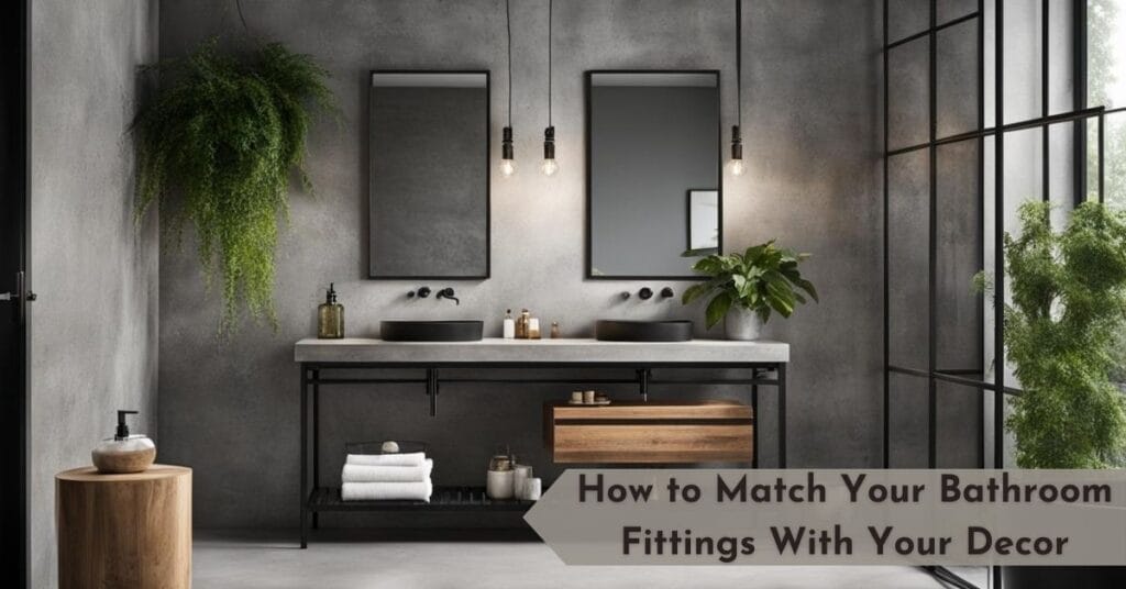 How To Match Your Bathroom Fittings With Your Decor